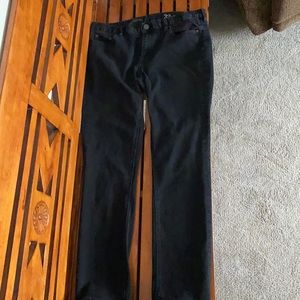 J Crew faded black skinny jeans